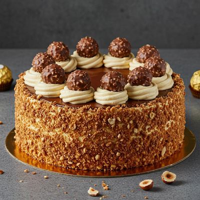 Ferrero Rocher Cake